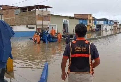 Hasta el momento, se entregaron en Perú cerca de 283 toneladas de bienes en ayuda humanitaria que están beneficiando a cerca de 18.000 personas afectadas.