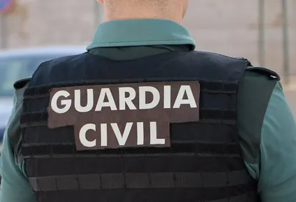 Un agente de la Guardia Civil española.&nbsp;