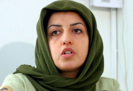 La Premio Nobel de la Paz iraní Narges Mohammadi. EFE
