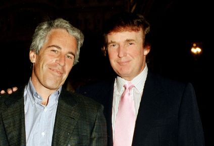Epstein y Trump en 1997.