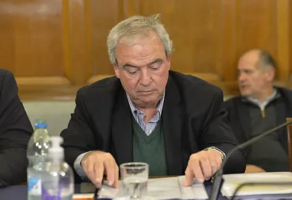 Archivo. El ministro del Interior, Luis Alberto Heber, dijo que están en investigaciones por el funcionario del tatuaje presuntamente nazi