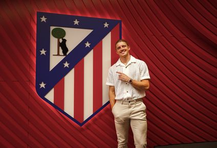 El Atlético anuncia a Gallagher.