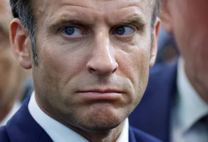 emmanuel macron critico en washington la politica proteccionista de joe biden