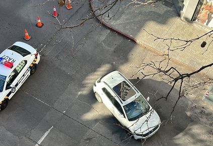 Peatón herido tras accidente en el Centro de Montevideo