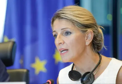 Yolanda Díaz, líder de Sumar.