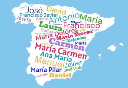 Los nombres más comunes en España y los que se imponen en los últimos años