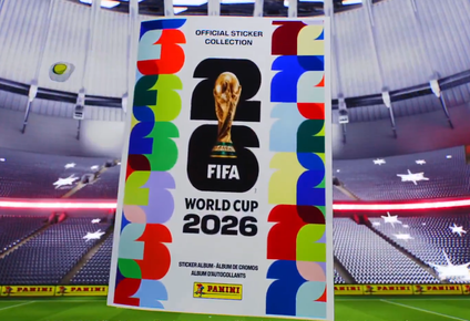Portada del álbum del Mundial 2026 para Estados Unidos y Canadá