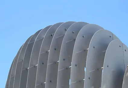 El proyecto de la cúpula permanente estuvo a cargo del arquitecto Federico Lagomarsino