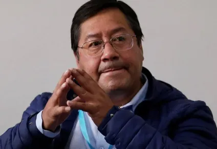 Luis Arce, presidente de Bolivia