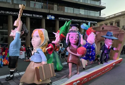 Carro alegórico del Carnaval 2024.