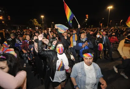 ovejas negras defendio marcha de la diversidad y tildo a las criticas de uso politico de la epidemia