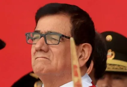 José Williams, presidente del Congreso peruano