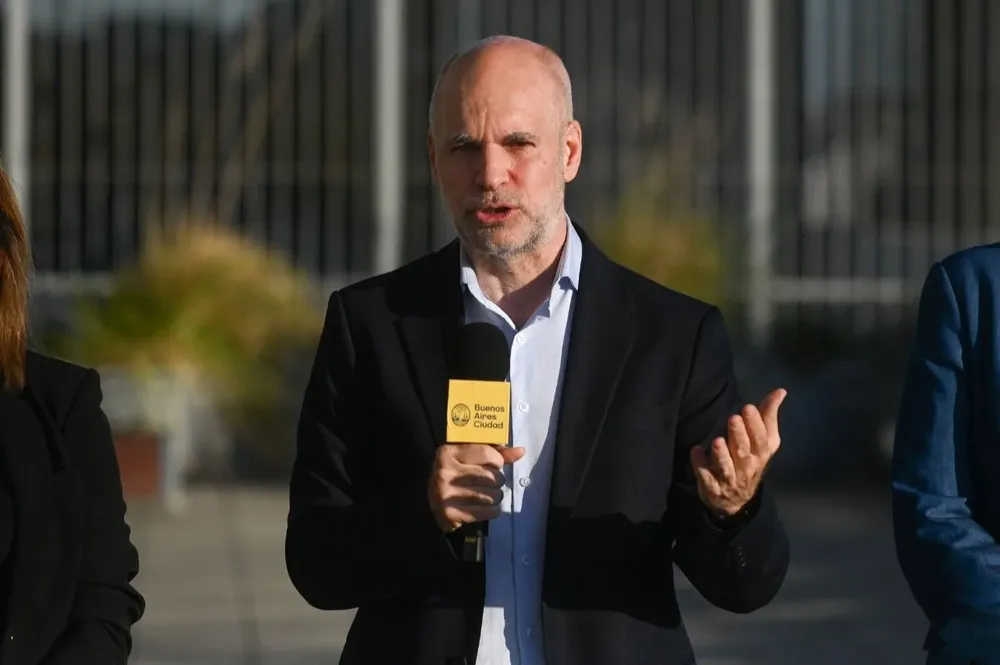 Rodríguez Larreta hoy en conferencia de prensa