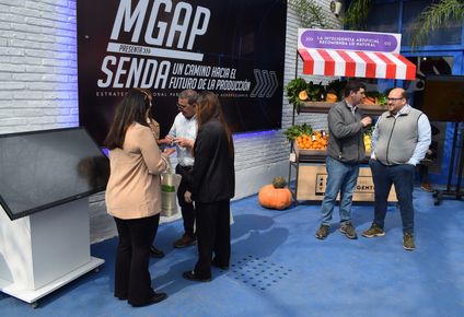 Expo Rural Prado, la Lista inteligente protagonista en el pabellón del MGAP.
