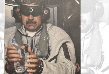 por que le taparon los ojos y los oidos a maduro al arrestarlo