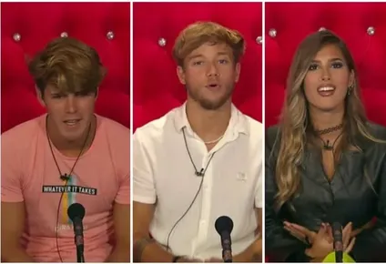 Marcos Ginocchio, Ignacio Castañares y Julieta Poggio, finalistas de Gran Hermano