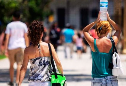 pronostico del tiempo: fin de semana de calor extremo y alerta roja por altas temperaturas