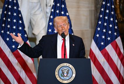 El presidente de Estados Unidos, Donald Trump