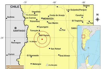 un fuerte sismo de 5 grados se registro en mendoza