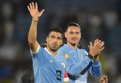 Luis Suárez y Darwin Núñez en la selección de Uruguay