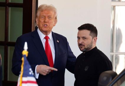 Trump y Zelensky sostuvieron una conversación telefónica de una hora.