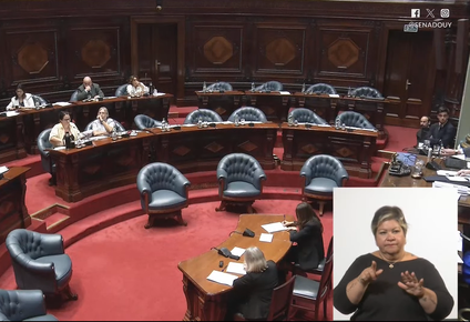 La sesión del Senado de este miércoles