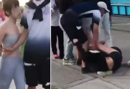 Merlo: un grupo de chicas se enfrentó a golpes y cuchillazos en la puerta de una escuela