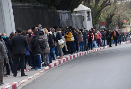 sabado de patrimonio: filas de tres horas para ingresar a la residencia presidencial