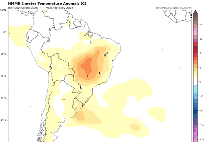 meteorologo pronostica anomalias de temperatura para mayo: que esperar en uruguay