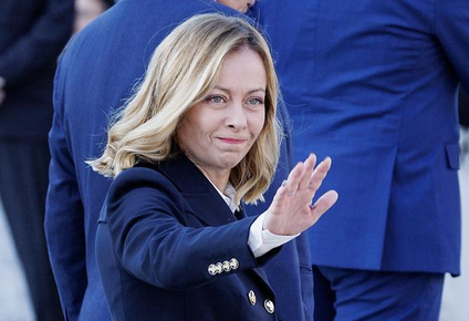 La primera ministra italiana, Giorgia Meloni.
