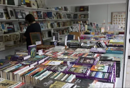 El número de librerías en España baja un 6,2%.