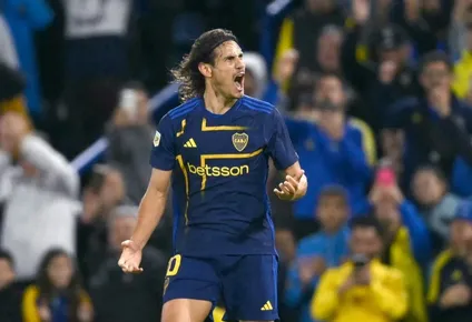 Cavani, nuevo gol en Boca