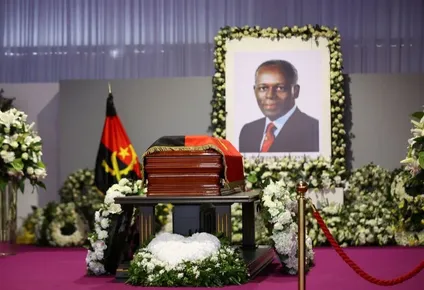 Funeral del expresidente angoleño