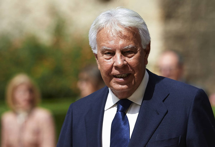 El expresidente del Gobierno español, Felipe González.