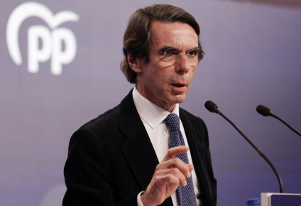 El expresidente del Gobierno español, José María Aznar