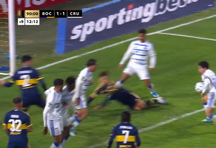un gol anulado a miguel merentiel y un penal no cobrado a boca juniors: mira las polemicas del partido ante cruzeiro
