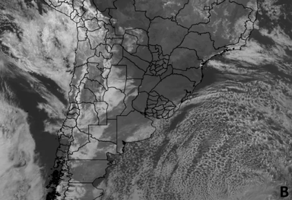 metsul anuncia que gigantesco ciclon extratropical en el atlantico trae aire frio a uruguay y aumenta el riesgo de fuerte oleaje