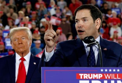 Rubio acompañó a Trump durante la campaña electoral de 2024.
