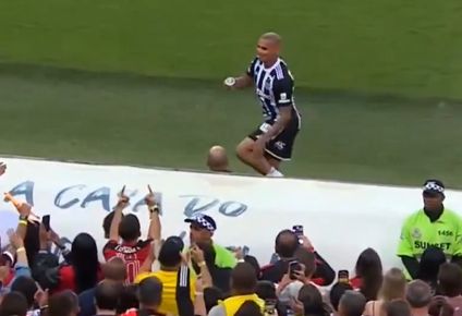 La provocación de Deyverson a los hinchas de Flamengo