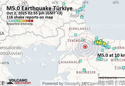 un nuevo sismo sacudio estambul: hubo preocupacion en los residentes pero no se reportaron victimas