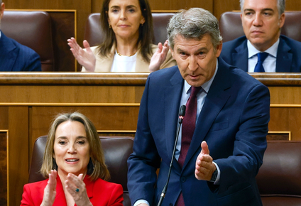 Alberto Núñez Feijóo, presidente del Partido Popular.
