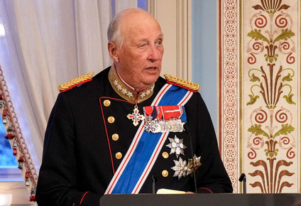 Rey Harald V de Noruega.