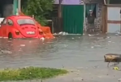 Inundación en Casavalle