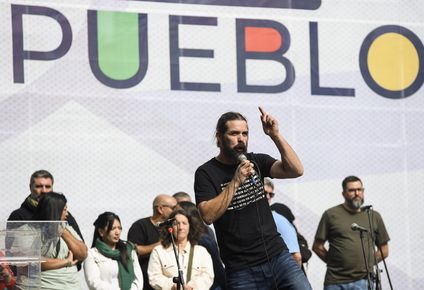 El dirigente de Sintep y del PIT-CNT, Sergio Sommaruga