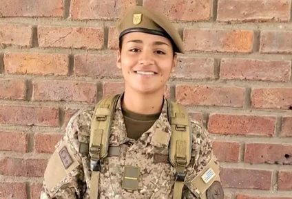 ejercito lamento la muerte de ananis reyes, la joven de 18 anos asesinada por su pareja en barrio la chancha
