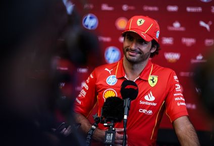 Carlos Sainz de cara al sprint en Brasil.