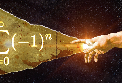 1 ? 1 + 1 ? 1 + ..., la desconcertante explicacion sobre como dios creo el mundo