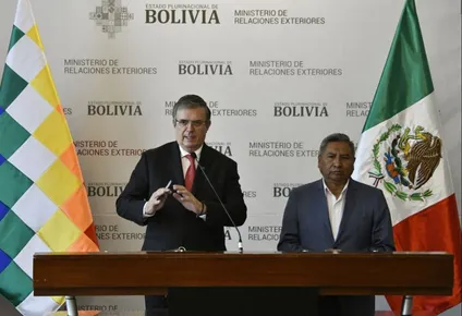 mexico y bolivia acuerdan explorar vias para la explotacion conjunta del litio boliviano