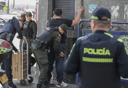 Operativo contra la extorsión en Bogotá