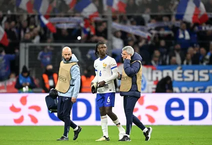 Camavinga tranquiliza al Madrid.